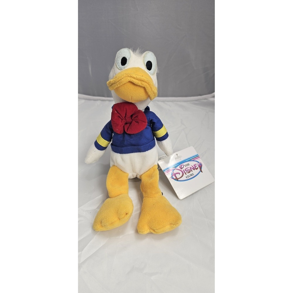 Disney Store Donald Duck Plush Stuffed Animal Toy Genuine Original Authentic 9"